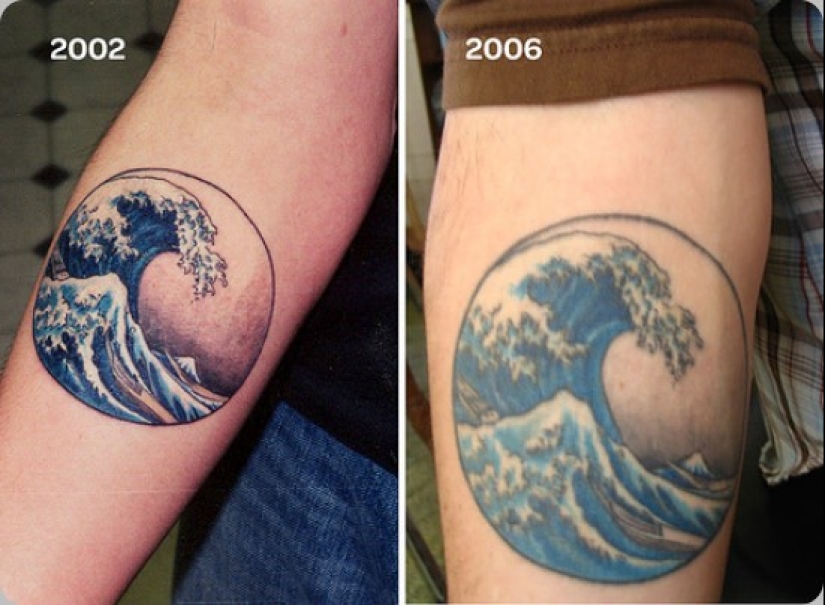 It was-it became: how tattoos age It was-it became: how tattoos age