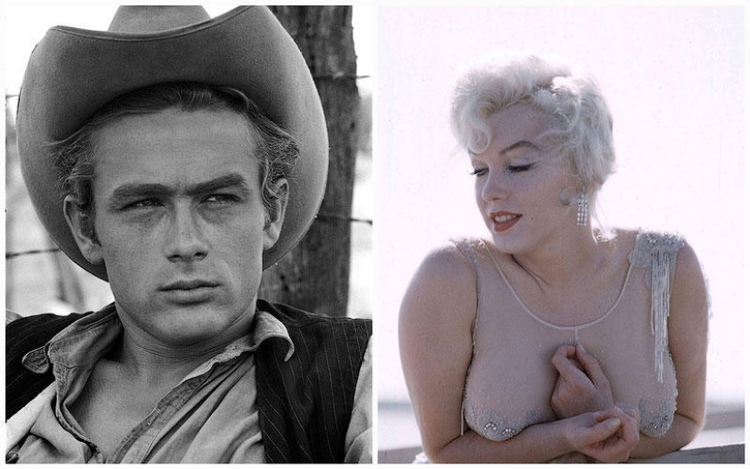 James Dean y Marilyn Monroe a través de los ojos de Richard S. Miller