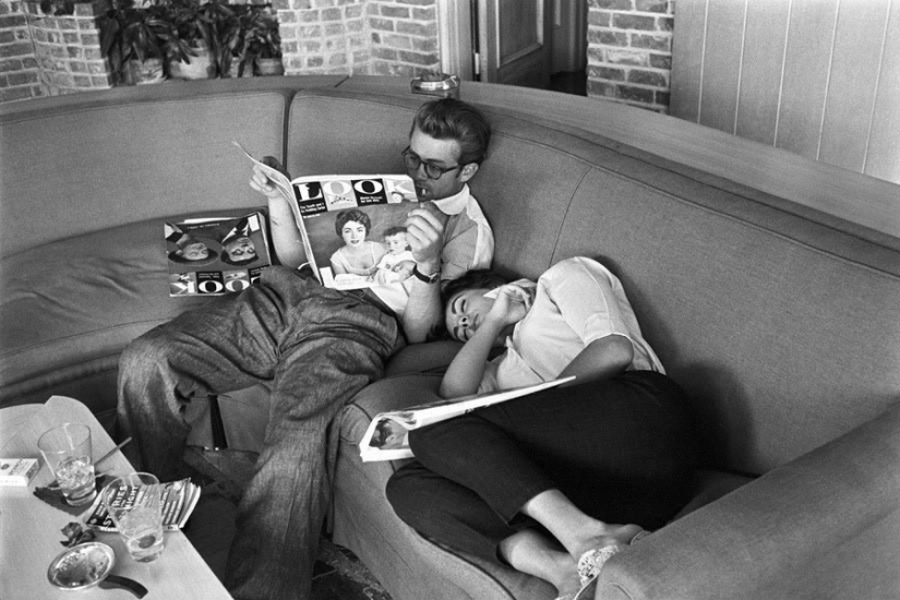 James Dean y Marilyn Monroe a través de los ojos de Richard S. Miller