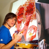 Johnny Depp, Jim Carrey, el Príncipe Carlos y el resto de estrellas de ese increíble artista Johnny Depp, Jim Carrey, el Príncipe Carlos y el resto de estrellas de ese increíble artista
