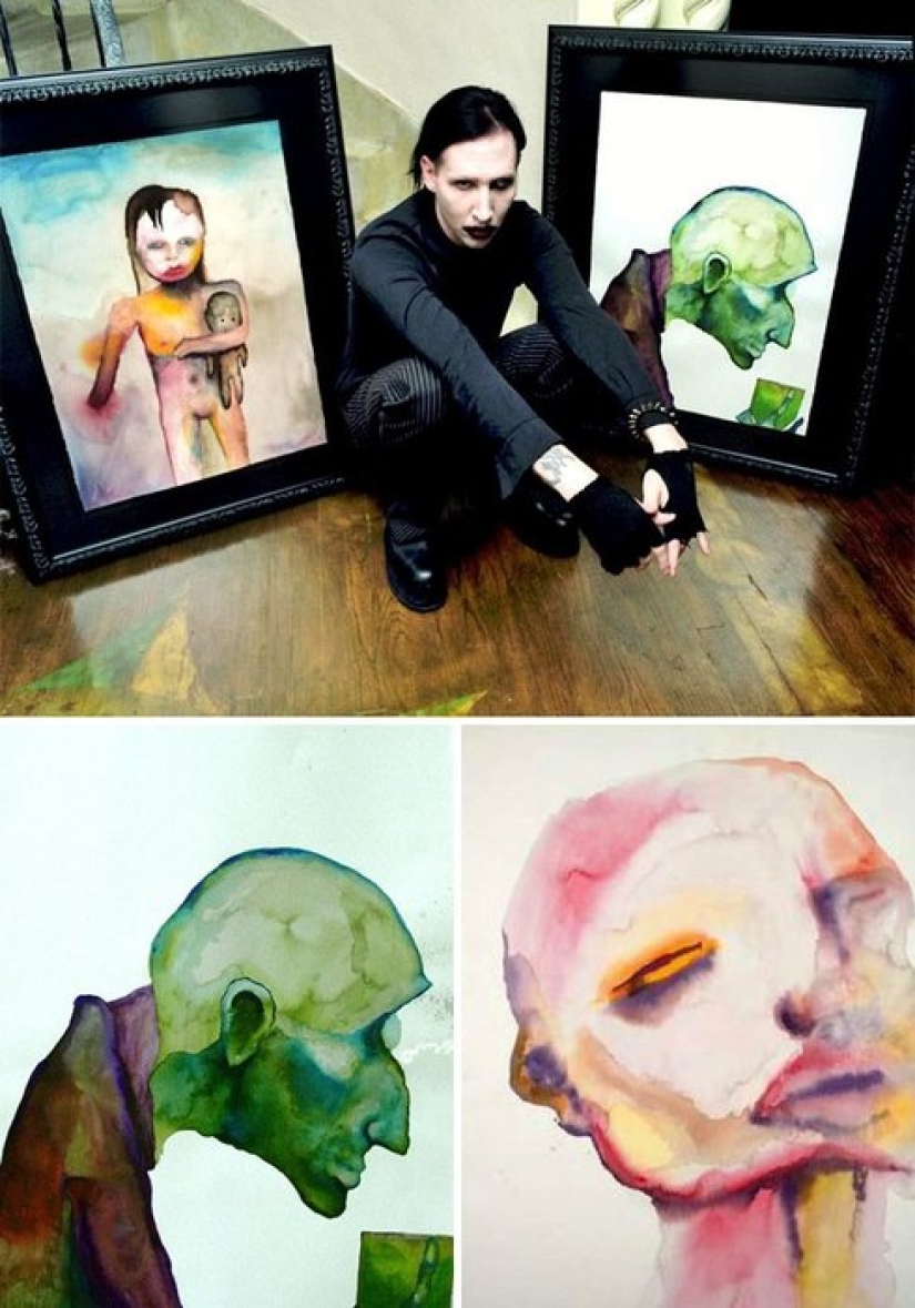 Johnny Depp, Jim Carrey, Prince Charles and other stars of that amazing artist Johnny Depp, Jim Carrey, Prince Charles and other stars of that amazing artist