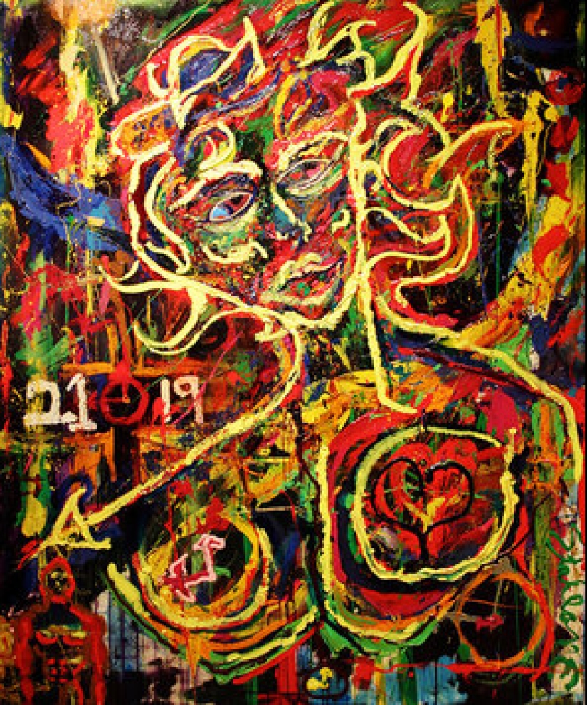 Johnny Depp, Jim Carrey, Prince Charles and other stars of that amazing artist Johnny Depp, Jim Carrey, Prince Charles and other stars of that amazing artist