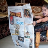 Jyoti Amji - the smallest actress on the planet and social media star Jyoti Amji - the smallest actress on the planet and social media star