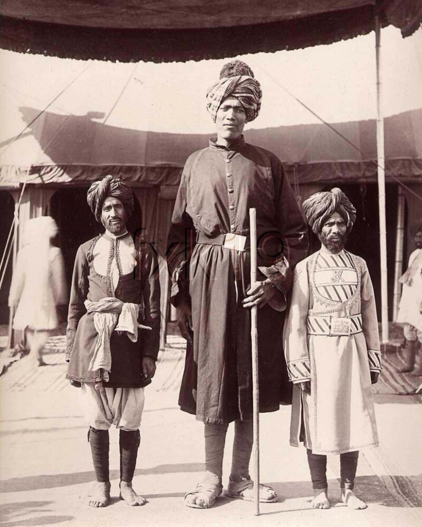 Kashmiri Giants: what did the maharaja's huge guards look like