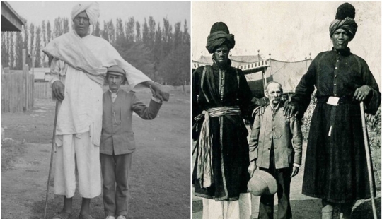 Kashmiri Giants: what did the maharaja's huge guards look like