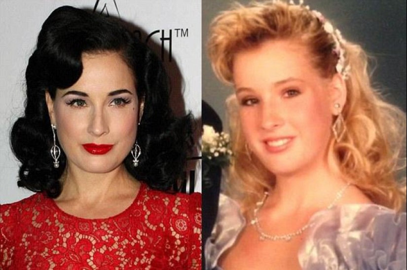 Katy Perry, Diane Von Teese y otras estrellas rubias que esconden su color de pelo real Katy Perry, Diane Von Teese y otras estrellas rubias que esconden su color de pelo real