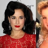 Katy Perry, Diane Von Teese y otras estrellas rubias que esconden su color de pelo real Katy Perry, Diane Von Teese y otras estrellas rubias que esconden su color de pelo real