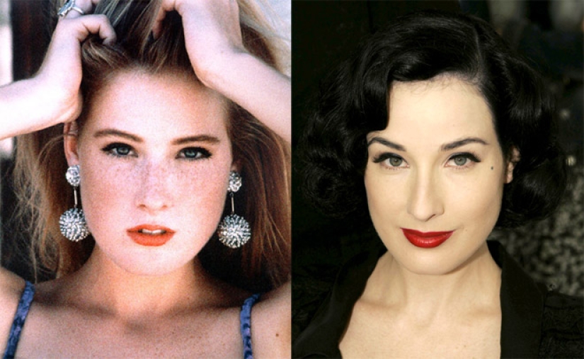 Katy Perry, Diane Von Teese y otras estrellas rubias que esconden su color de pelo real Katy Perry, Diane Von Teese y otras estrellas rubias que esconden su color de pelo real