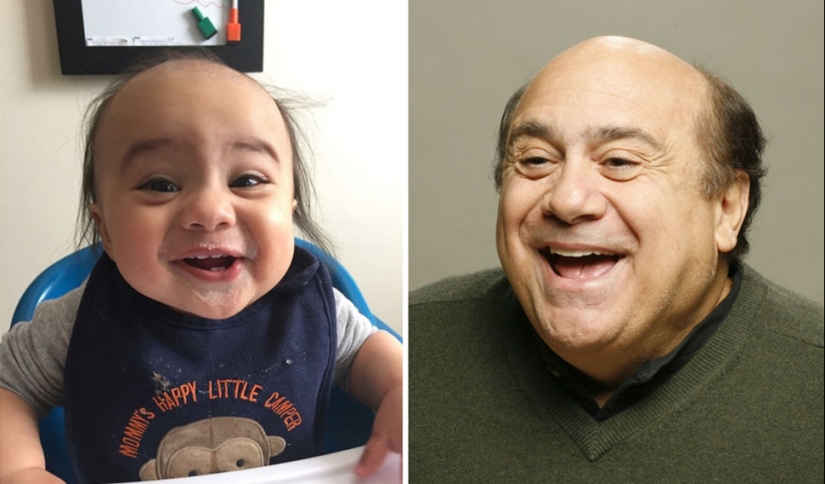 Kids who suddenly look like famous people