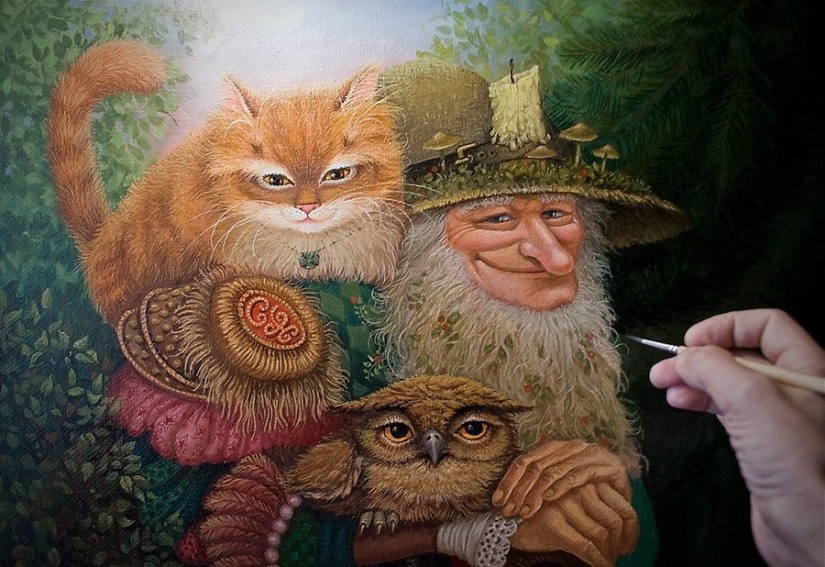 Kind cat tales by the artist Alexander Maskaev Kind cat tales by the artist Alexander Maskaev