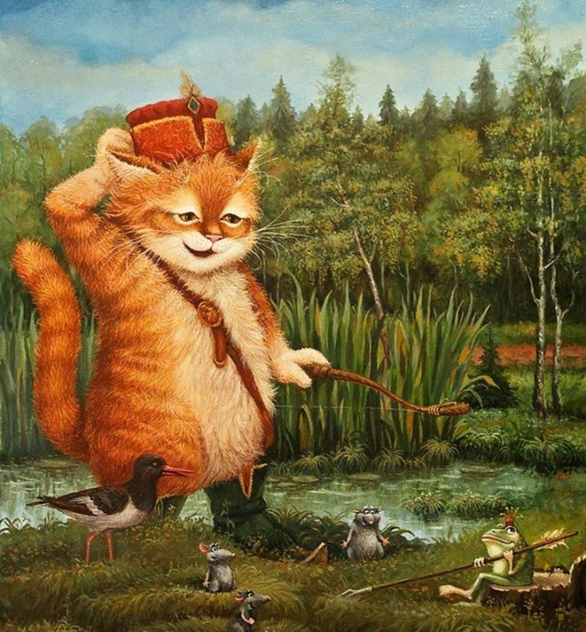 Kind cat tales by the artist Alexander Maskaev Kind cat tales by the artist Alexander Maskaev