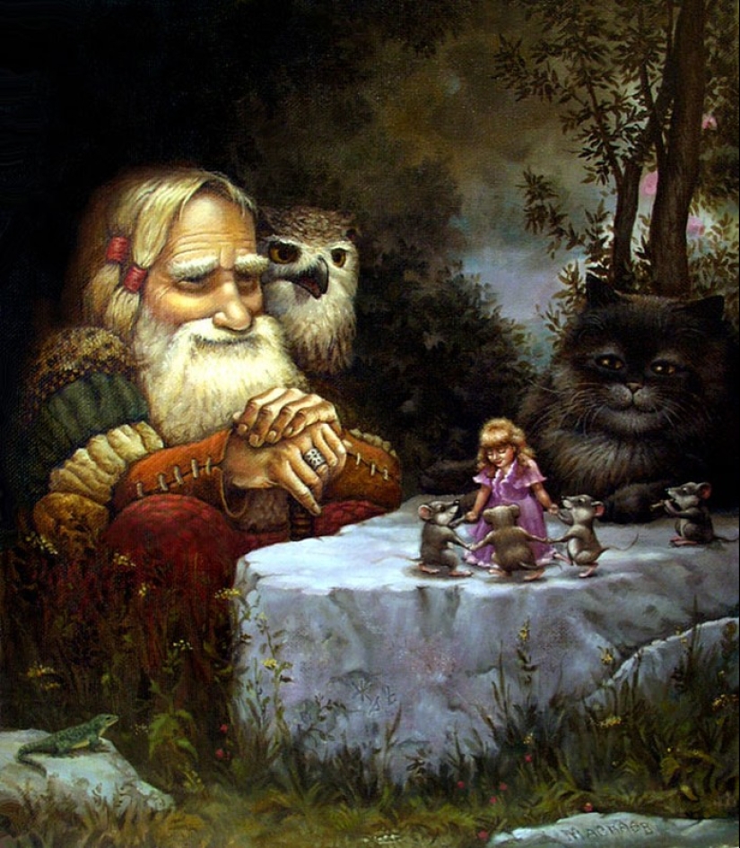 Kind cat tales by the artist Alexander Maskaev Kind cat tales by the artist Alexander Maskaev