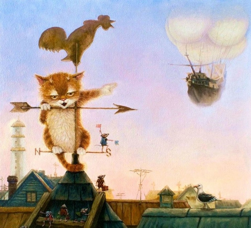 Kind cat tales by the artist Alexander Maskaev Kind cat tales by the artist Alexander Maskaev