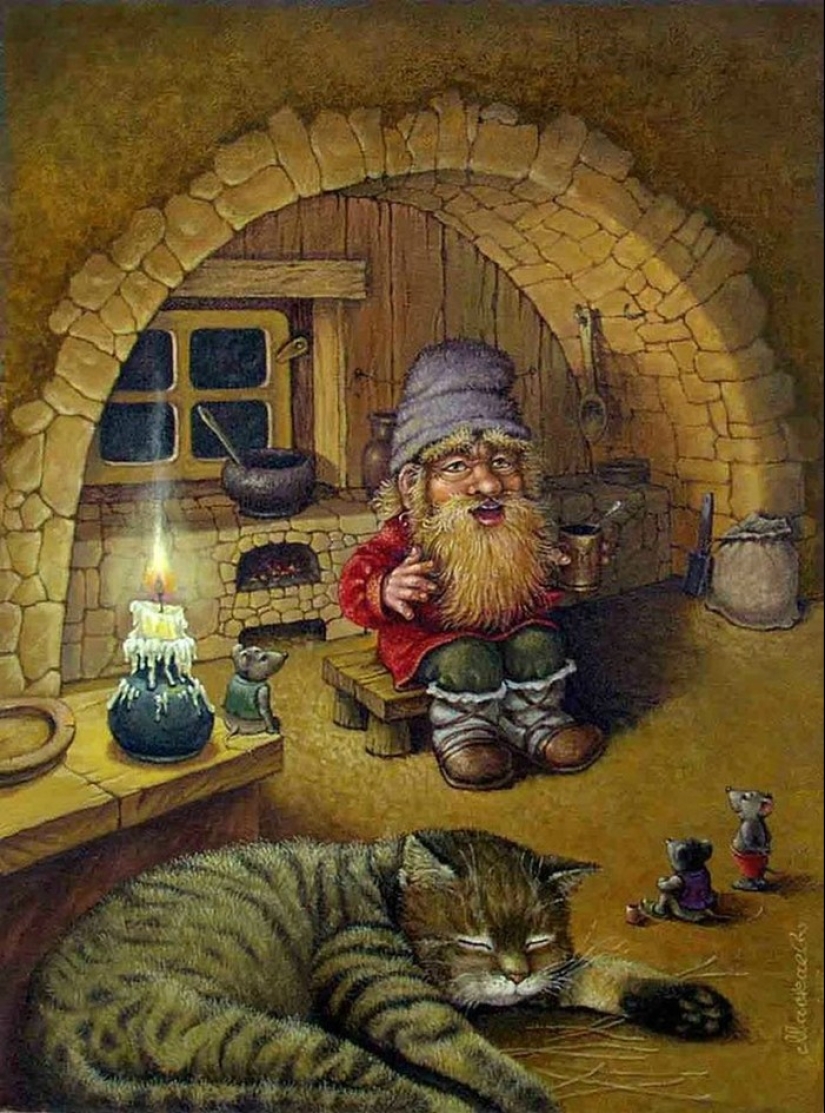 Kind cat tales by the artist Alexander Maskaev Kind cat tales by the artist Alexander Maskaev