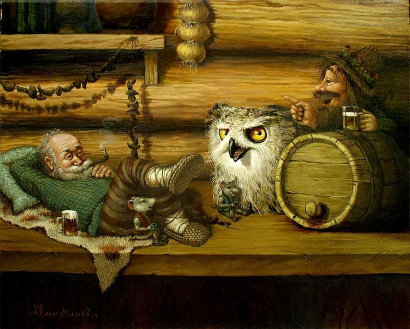 Kind cat tales by the artist Alexander Maskaev Kind cat tales by the artist Alexander Maskaev