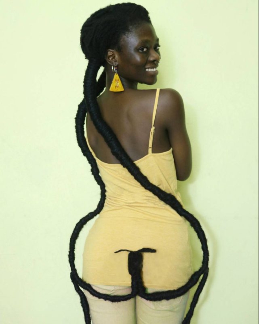 Kosa-Krasa: African artist creates amazing sculptures out of my own hair Kosa-Krasa: African artist creates amazing sculptures out of my own hair