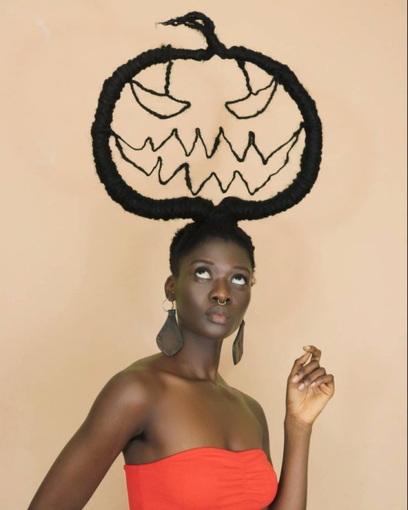 Kosa-Krasa: African artist creates amazing sculptures out of my own hair Kosa-Krasa: African artist creates amazing sculptures out of my own hair