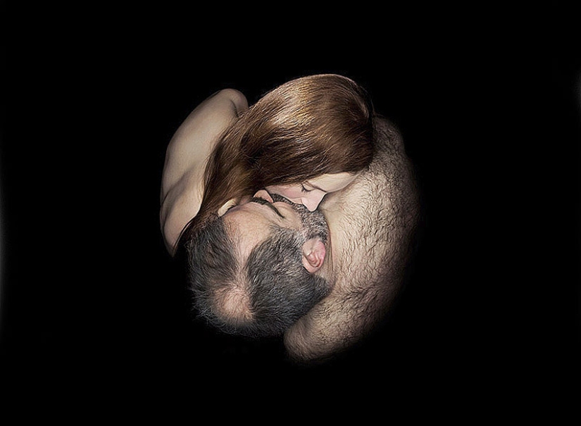 La belleza de un beso en la serie de fotos del fotógrafo británico Andy Barter La belleza de un beso en la serie de fotos del fotógrafo británico Andy Barter