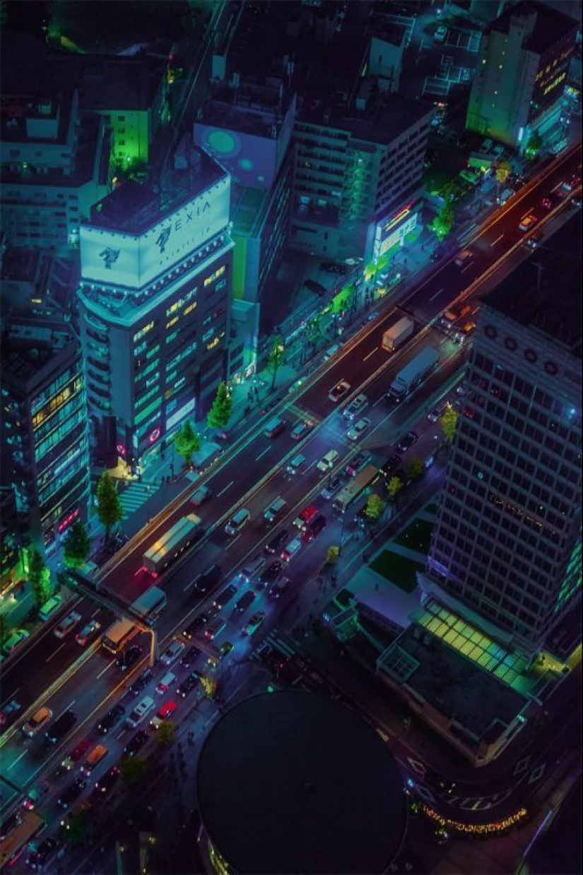 La ciudad de las luces: 15 impresionantes imágenes de Tokio por la noche desde una altura de rascacielos
