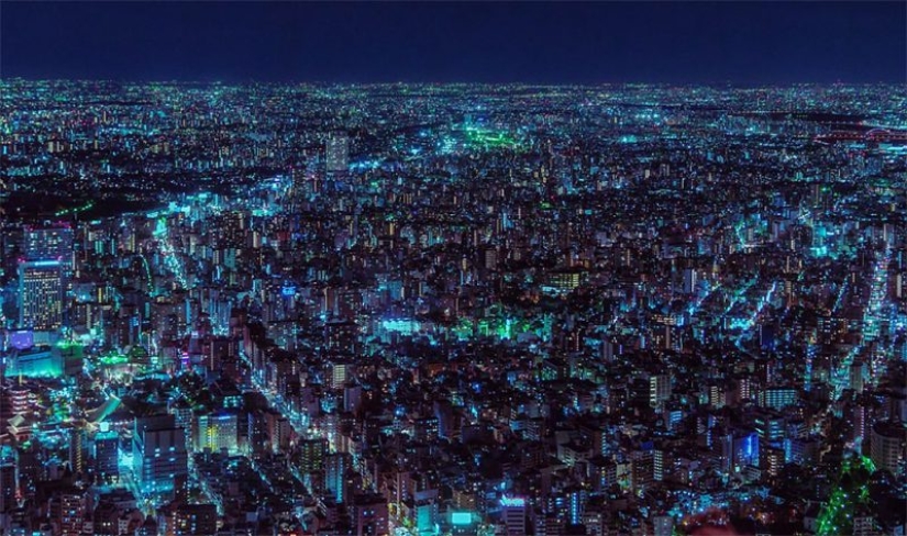 La ciudad de las luces: 15 impresionantes imágenes de Tokio por la noche desde una altura de rascacielos