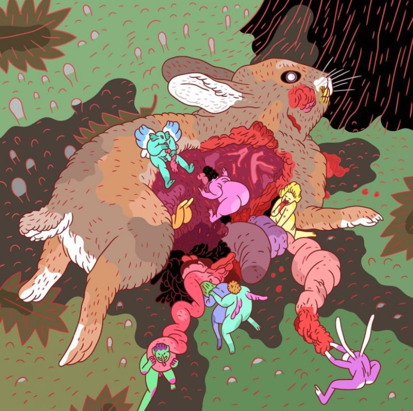 La estética de los Infiernos: un salvaje, pero fascinante artes Jesse Simpson