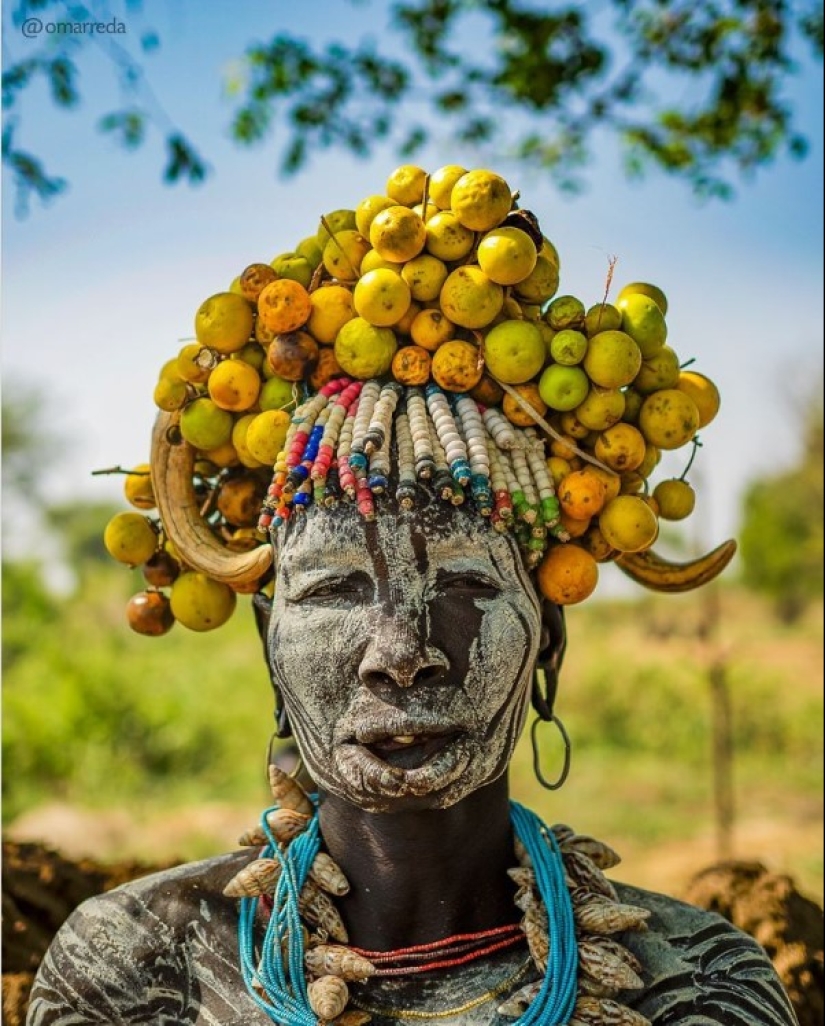 La extraña belleza de las mujeres tribales etíopes