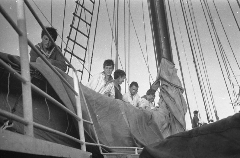 La historia de la goleta &quot;Kodor&quot;, el principal velero del cine soviético.