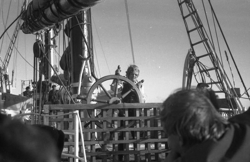 La historia de la goleta &quot;Kodor&quot;, el principal velero del cine soviético.