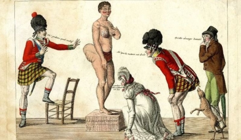 La historia de la Venus Negra: El trágico destino del "hombre de exhibición" Saartjie Baartman