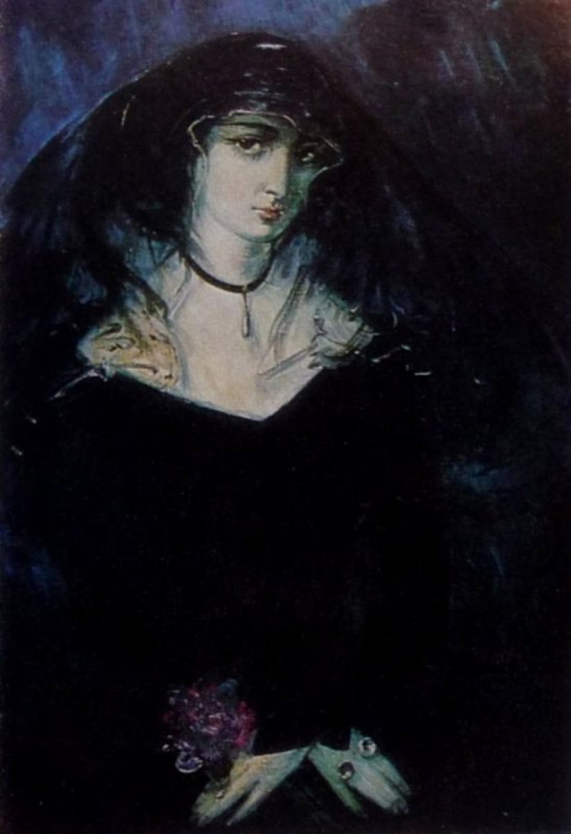 La historia de los "Black rose": viuda a la edad de 16 años, su esposa Griboyedov guardado luto vida La historia de los "Black rose": viuda a la edad de 16 años, su esposa Griboyedov guardado luto vida