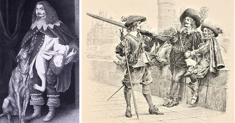 La historia de los gemelos siameses Colloredo, que lograron convertirse en mosqueteros del rey de Francia