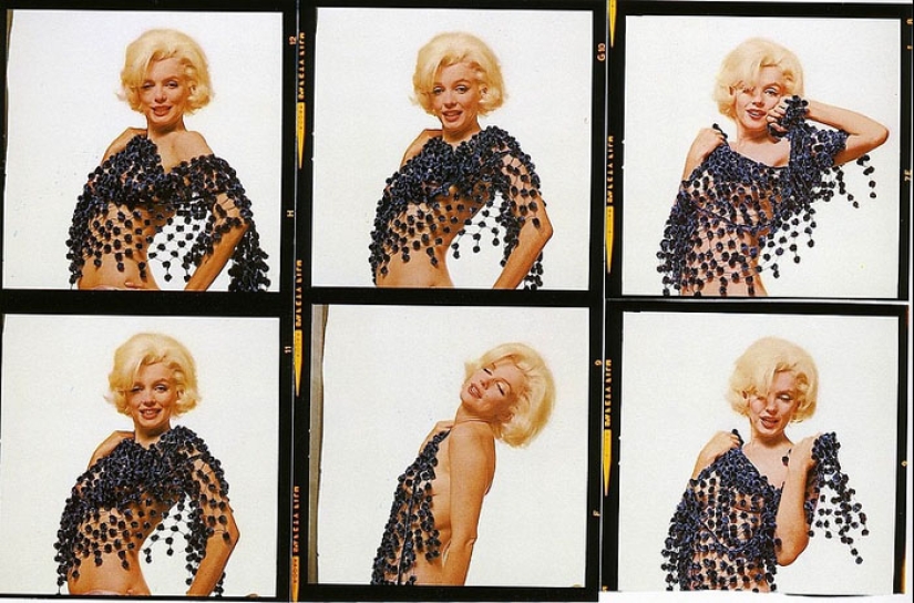 La última sesión de fotos de Marilyn Monroe