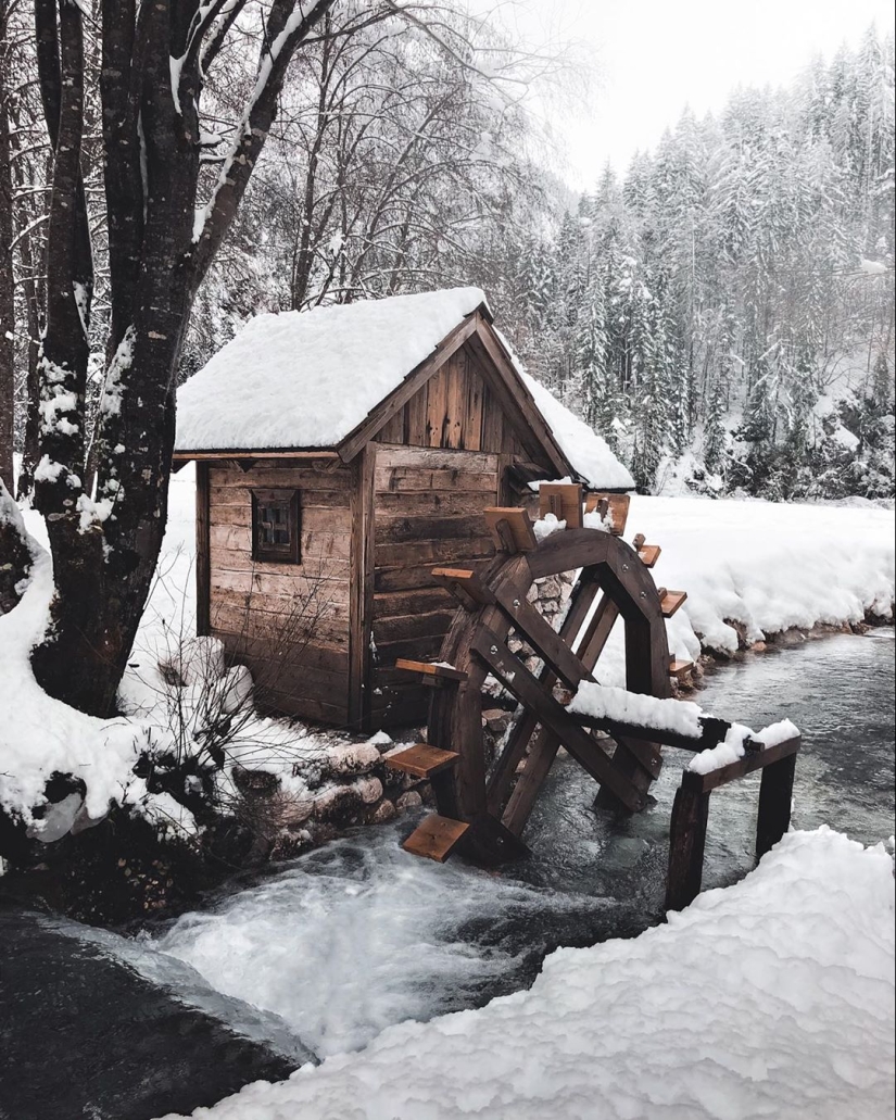 La magia del invierno en las fotos de nieve de Eric Reinhart