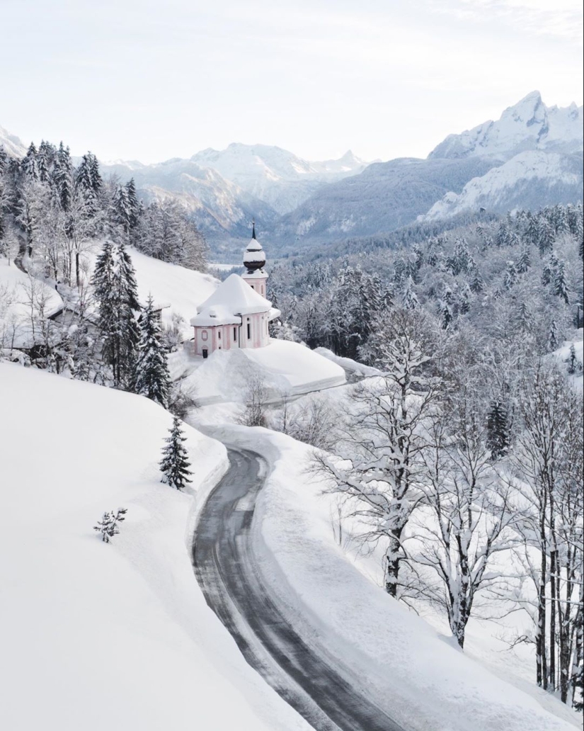 La magia del invierno en las fotos de nieve de Eric Reinhart