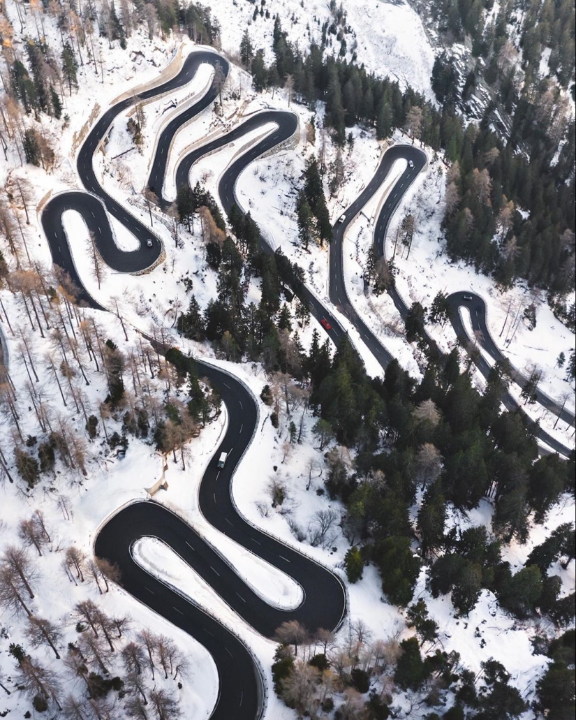 La magia del invierno en las fotos de nieve de Eric Reinhart