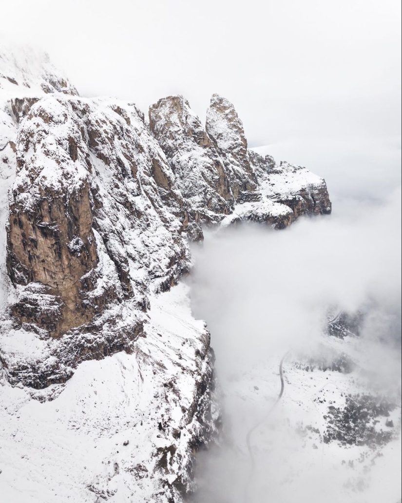 La magia del invierno en las fotos de nieve de Eric Reinhart