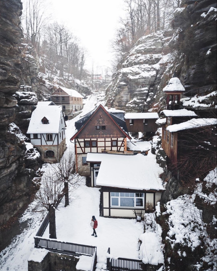 La magia del invierno en las fotos de nieve de Eric Reinhart