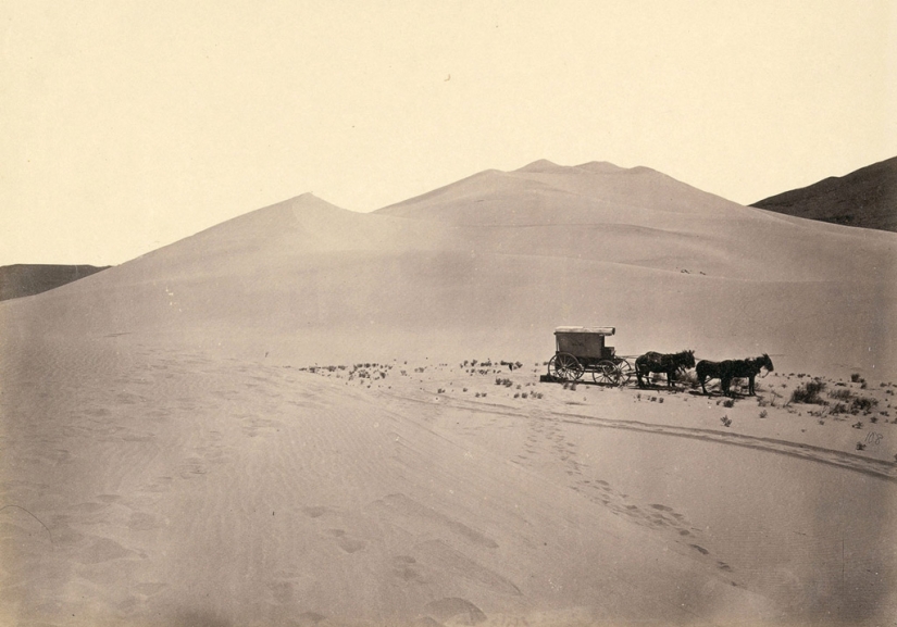 La naturaleza del Salvaje Oeste hace 150 años
