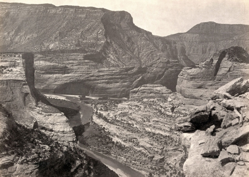 La naturaleza del Salvaje Oeste hace 150 años