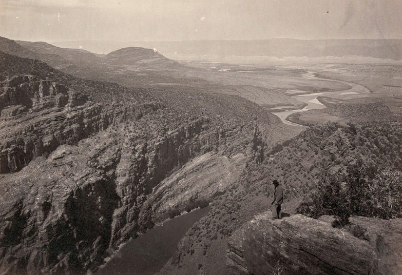 La naturaleza del Salvaje Oeste hace 150 años
