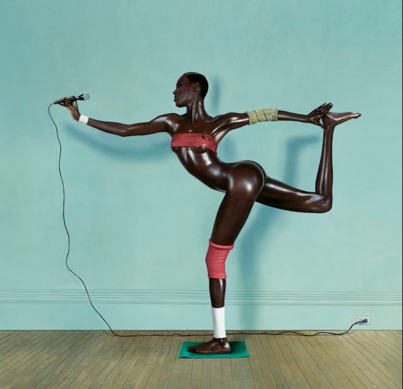 La pantera y el artista: impactantes fotos de grace Jones tomadas por Jean-Paul Gouda en los 70 – 80s