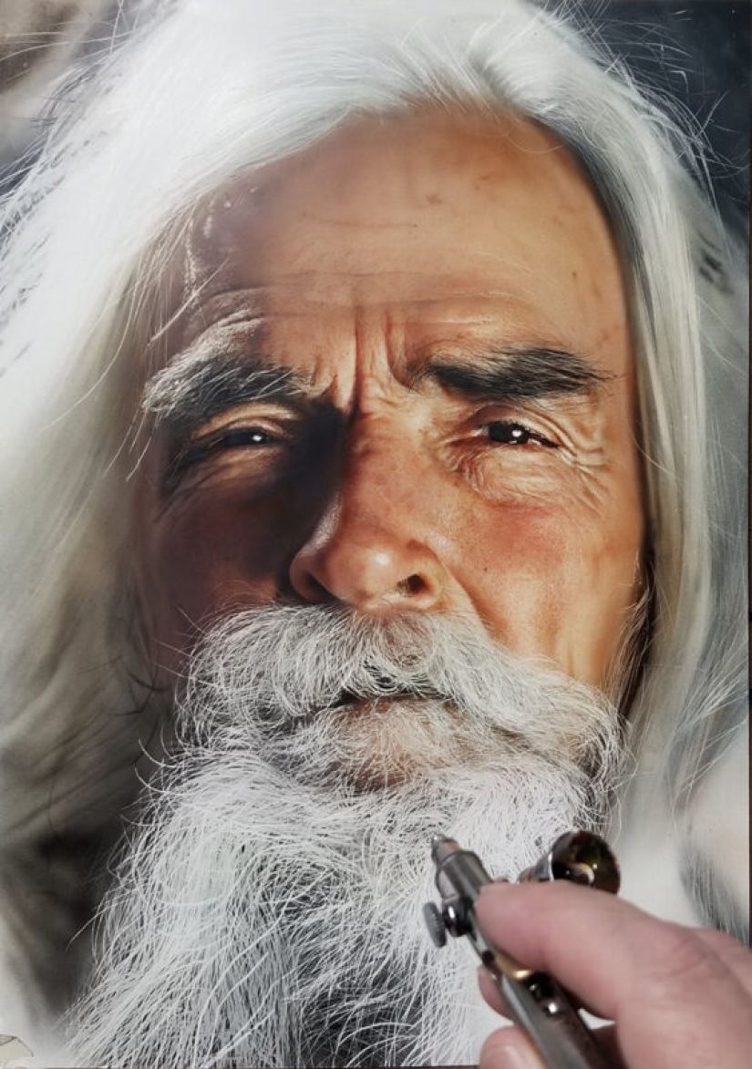 La realidad borrosa de Drew Blair-Maestro del fotorrealismo en la aerografía