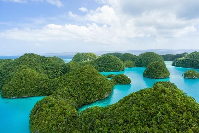 La rocosa isla de Palau La rocosa isla de Palau