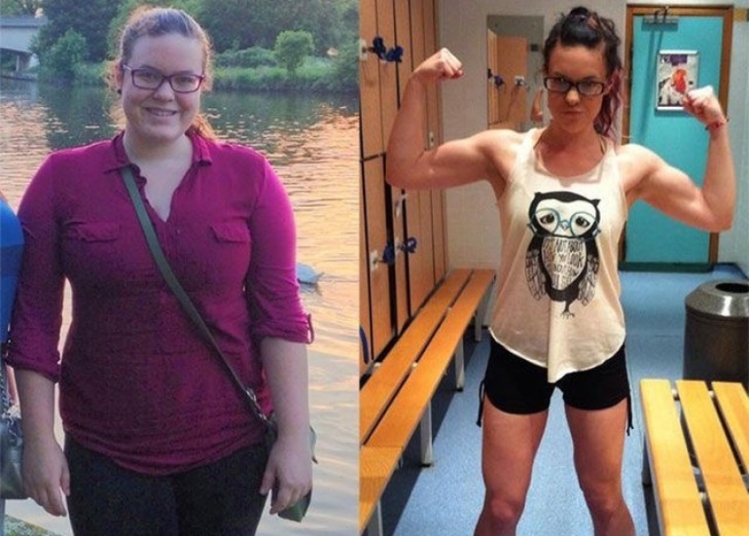 La transformación milagrosa de las chicas, que derrotó el exceso de peso