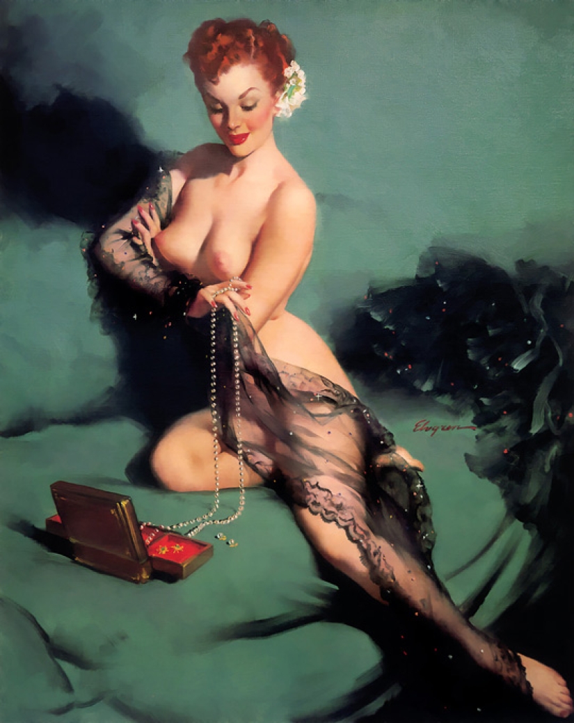 La verdadera América en las obras del maestro del género pin-up Gil Elvgren