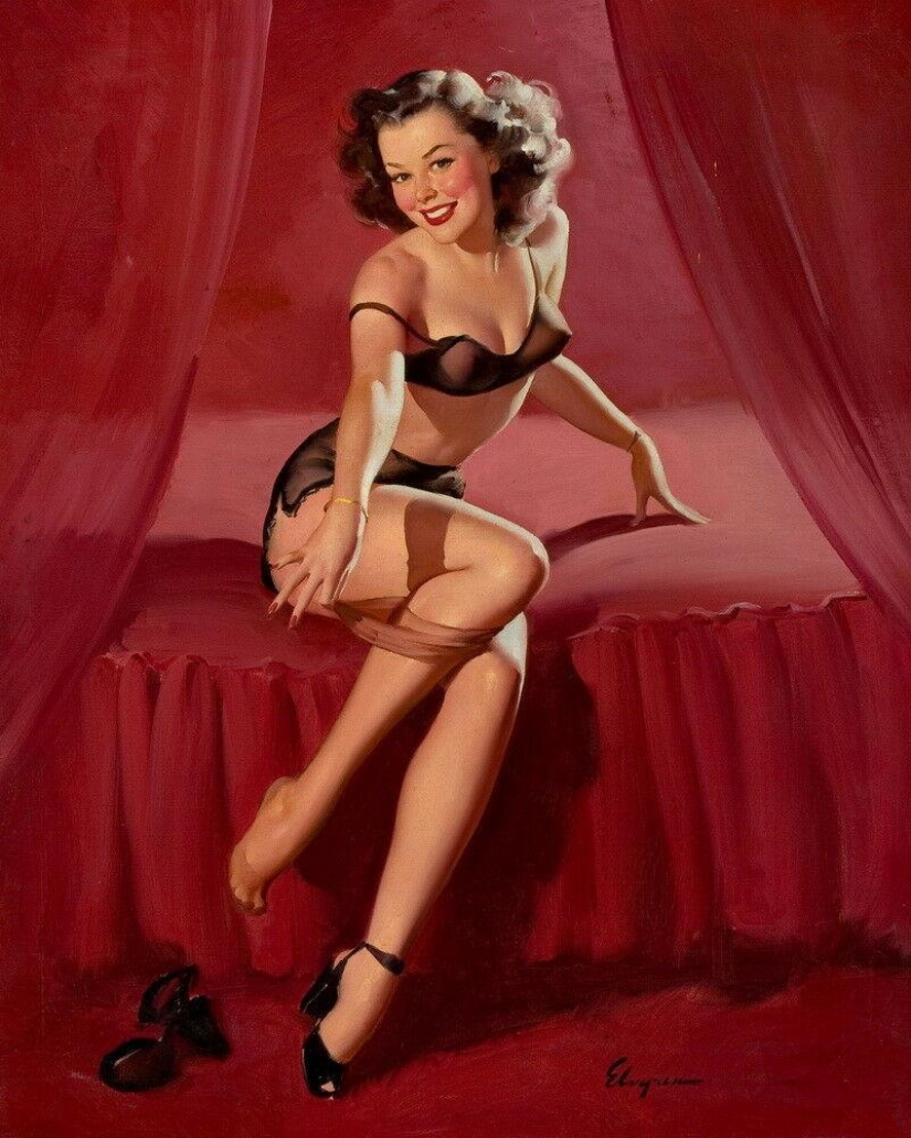 La verdadera América en las obras del maestro del género pin-up Gil Elvgren