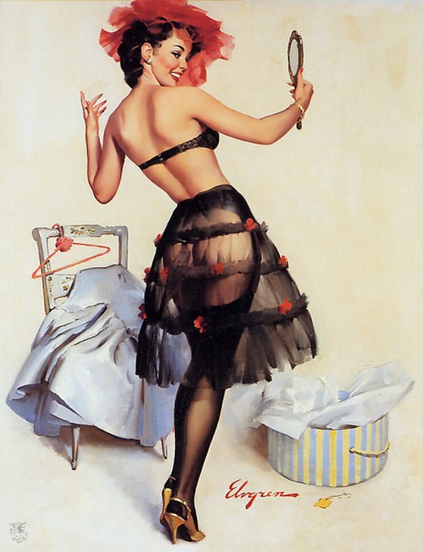 La verdadera América en las obras del maestro del género pin-up Gil Elvgren