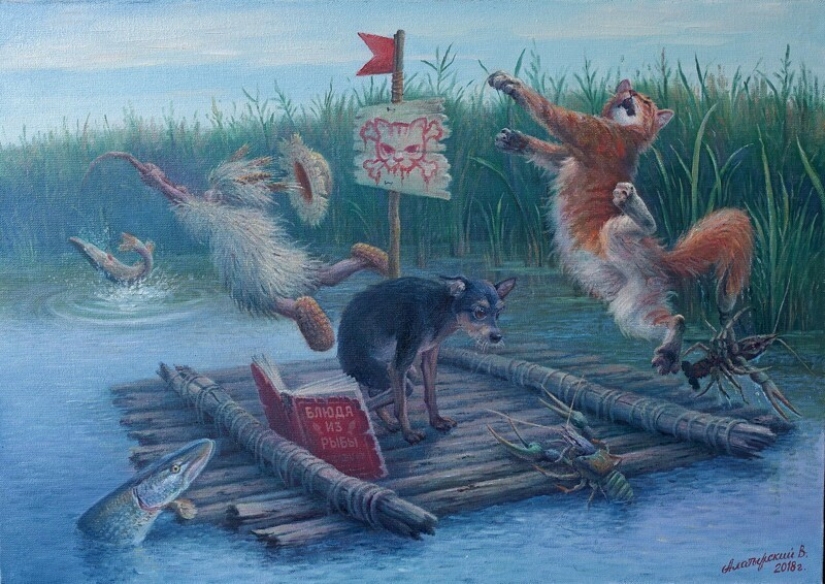 La vida cotidiana de los duendes en imágenes amables y divertidas de Vyacheslav Alatyrsky La vida cotidiana de los duendes en imágenes amables y divertidas de Vyacheslav Alatyrsky