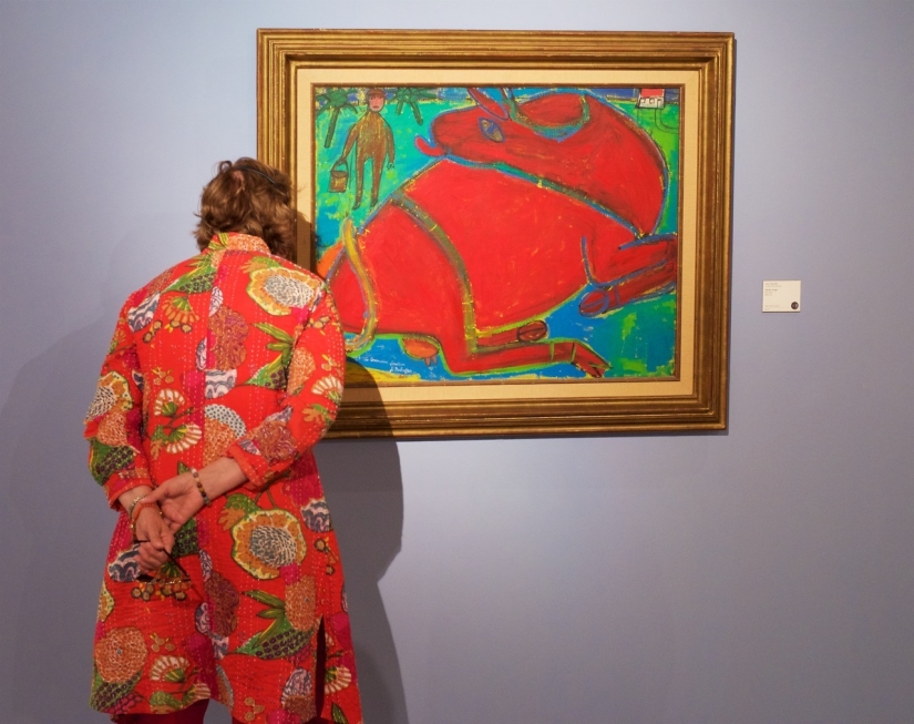 La vida repite el arte: un austriaco toma fotos de los visitantes del museo que "coincidieron" con las pinturas La vida repite el arte: un austriaco toma fotos de los visitantes del museo que "coincidieron" con las pinturas
