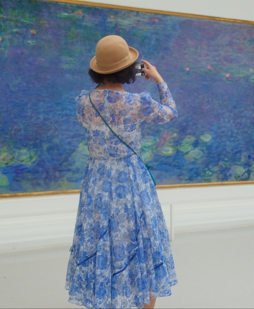 La vida repite el arte: un austriaco toma fotos de los visitantes del museo que "coincidieron" con las pinturas La vida repite el arte: un austriaco toma fotos de los visitantes del museo que "coincidieron" con las pinturas